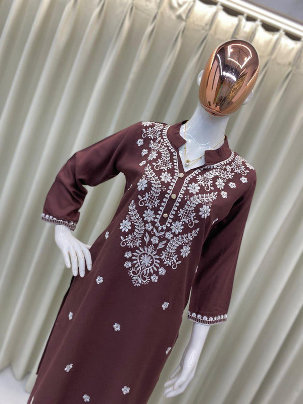 Special Trending Embroidery Work Co-Ord Sets