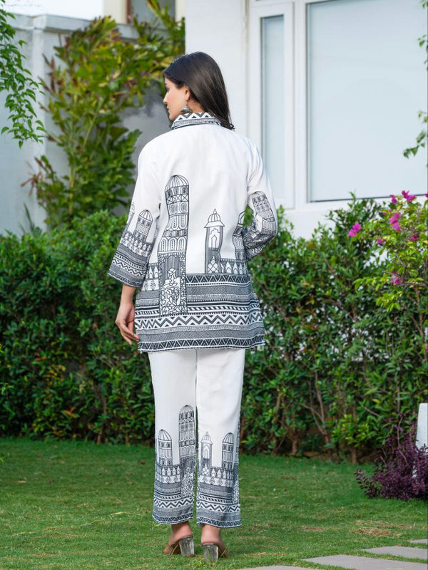 Printed Cityscape Co-ord Sets