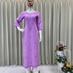 Embroidery Work Dresses with Top and Palazzo