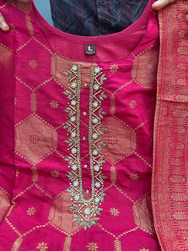 Pure Banarasi Silk Dresses