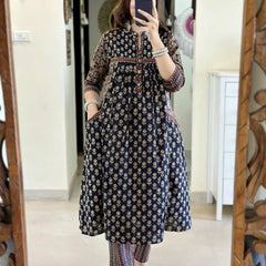 Pure Cotton Side Pocket Dresses