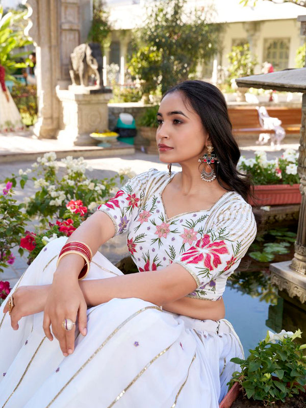 Embroidered Grace Lehenga