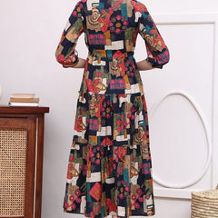Beautiful Printed maxi Gown