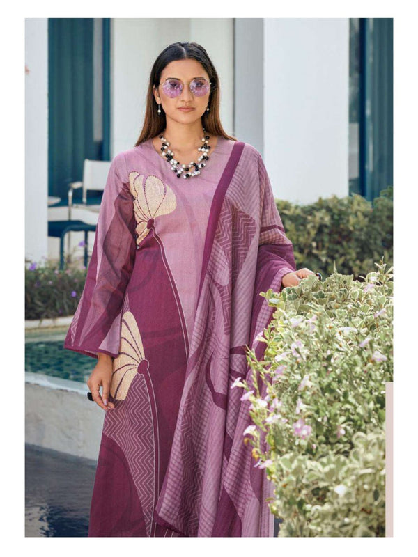 Stylish Digital Printed 3-Piece Dresses