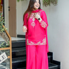 Luxury Mul Chanderi Festive Indo Western