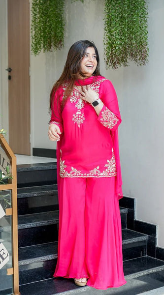 Luxury Mul Chanderi Festive Indo Western