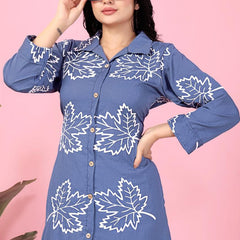 Stylish Co-Ord Set With Chain Work