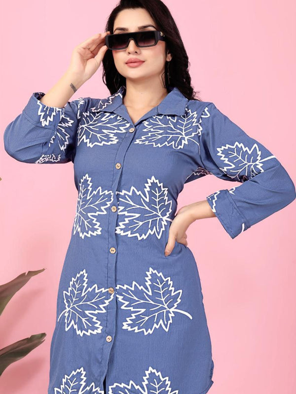 Stylish Co-Ord Set With Chain Work