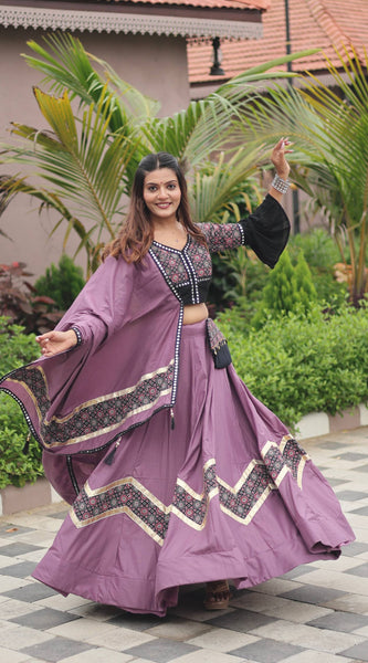 Ajrakh Cotton Lehenga