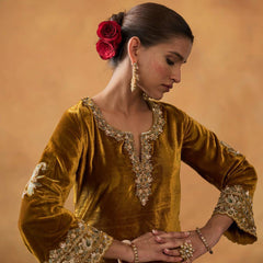 New Launch Velvet Embroidery Dresses