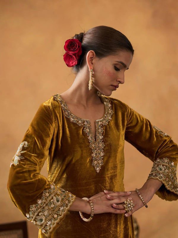 New Launch Velvet Embroidery Dresses