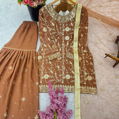 Zarkan Glam Sharara Indo Western