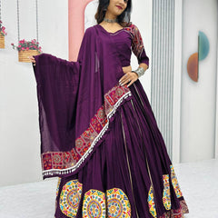 Festive Cotton Lehenga Choli