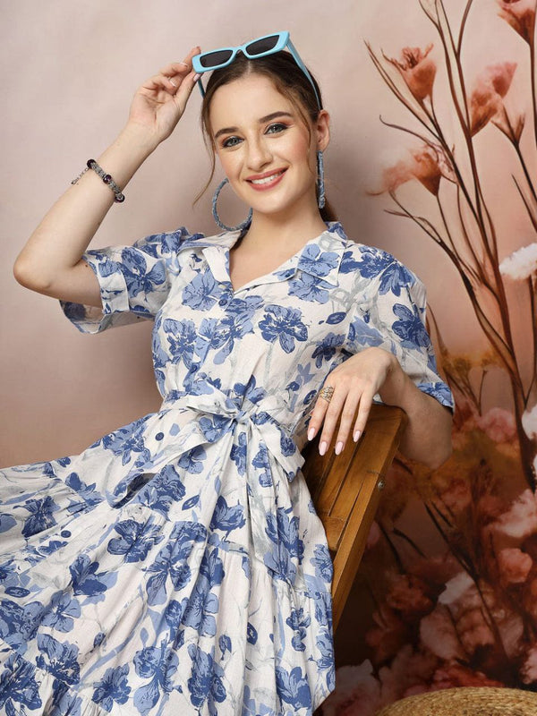 Beautiful Printed maxi Gown