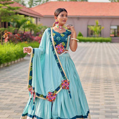 Gamthi Work Lehenga Choli