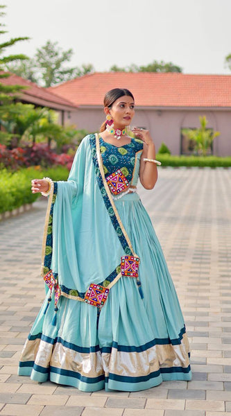 Gamthi Work Lehenga Choli