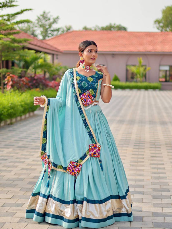Gamthi Work Lehenga Choli