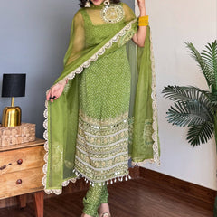 Pearl & Mirror Handwork Dresses