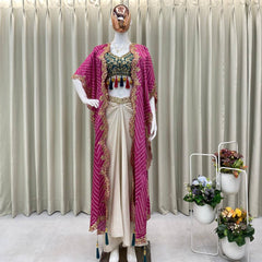 Stylish Three-Piece Indo western