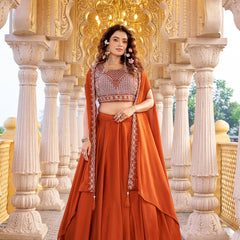Moti & Sequence Work Lehenga