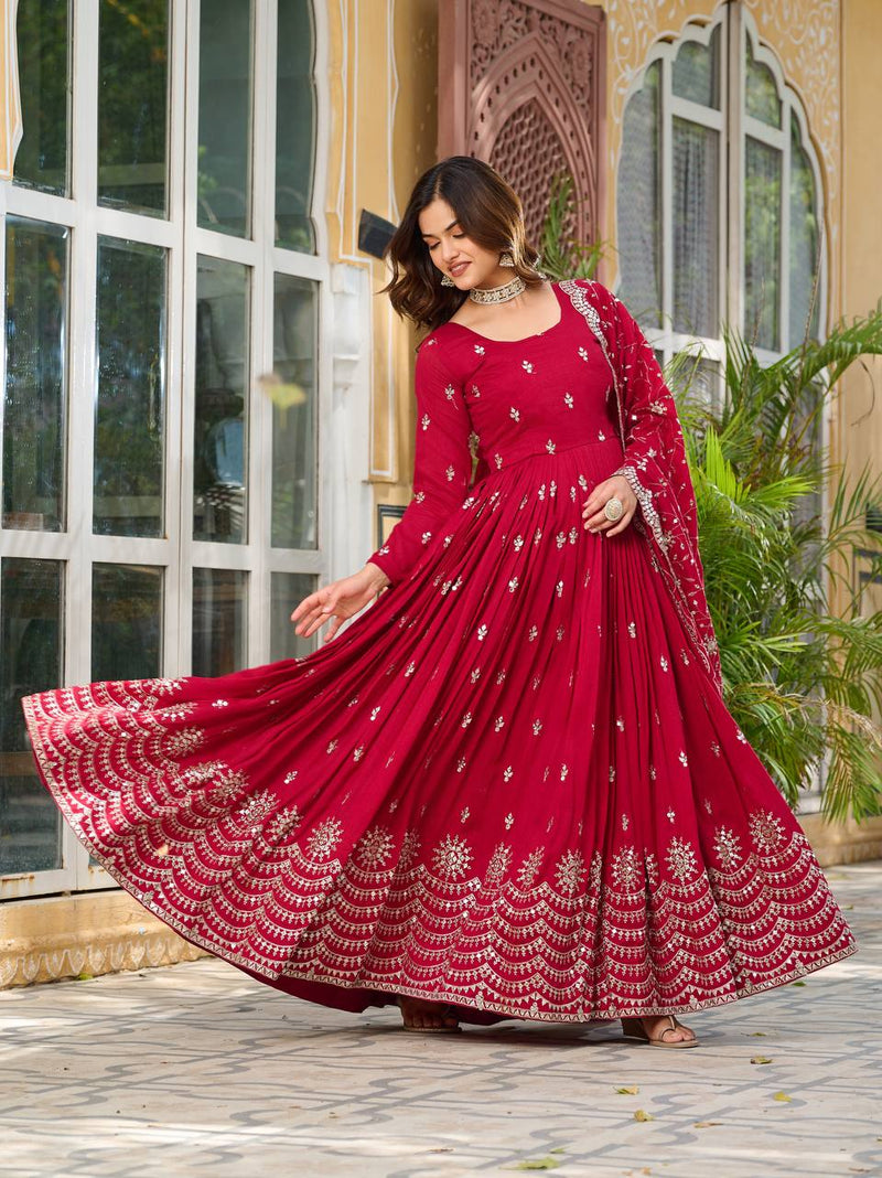Adorable Vichitra Silk Lehenga