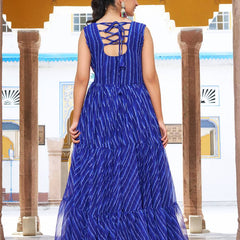 Gamathi with Real Mirror Work Lehenga