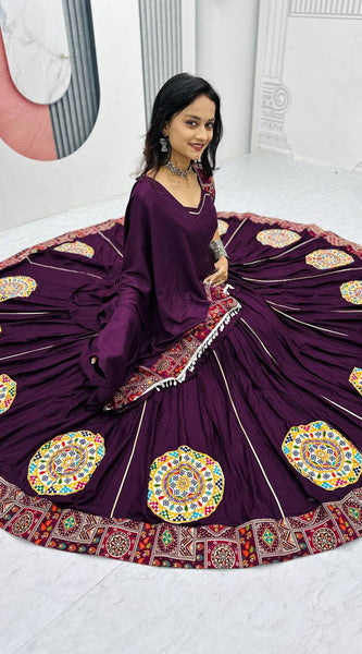 Festive Cotton Lehenga Choli