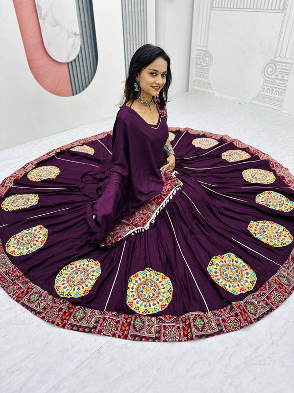Festive Cotton Lehenga Choli