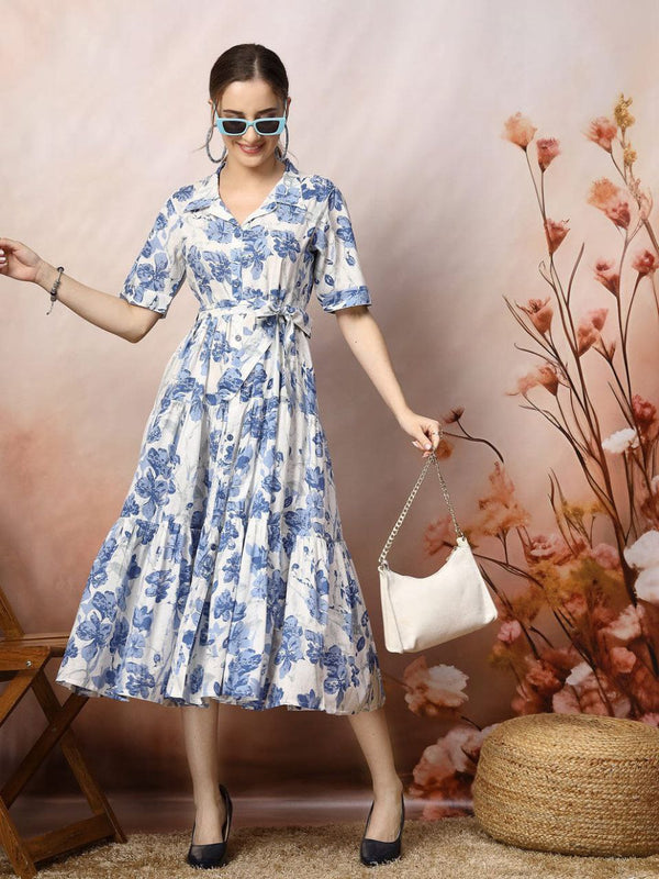Beautiful Printed maxi Gown