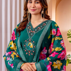 Marina Viscose Silk Embroidered Dresses