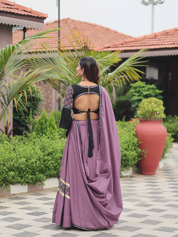 Ajrakh Cotton Lehenga
