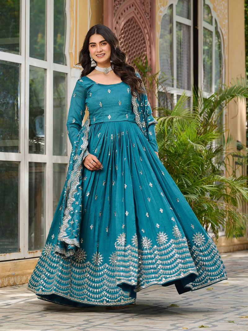 Adorable Vichitra Silk Lehenga