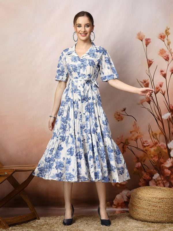 Beautiful Printed maxi Gown