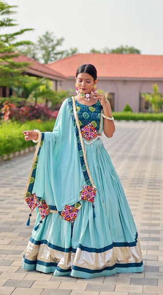 Gamthi Work Lehenga Choli