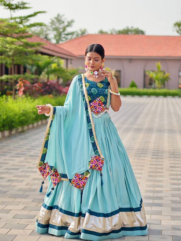 Gamthi Work Lehenga Choli