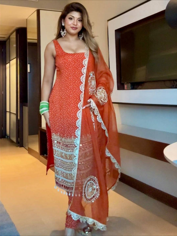 Pearl & Mirror Handwork Dresses