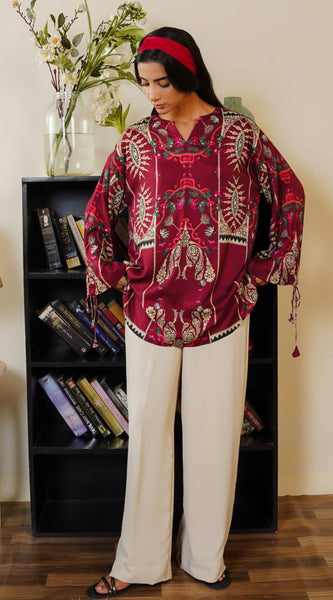 Cherry Grace Rayon Co-Ord Sets