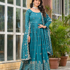 Adorable Vichitra Silk Lehenga
