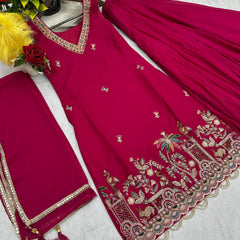 Haldi Special Designer Indo Western Plazzo