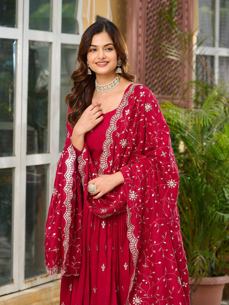 Adorable Vichitra Silk Lehenga