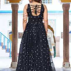 Gamathi with Real Mirror Work Lehenga