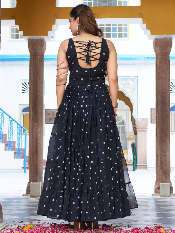 Gamathi with Real Mirror Work Lehenga