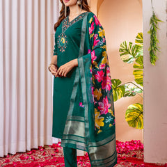 Marina Viscose Silk Embroidered Dresses