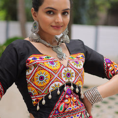 Gamthi Glam Multicolour Lehenga