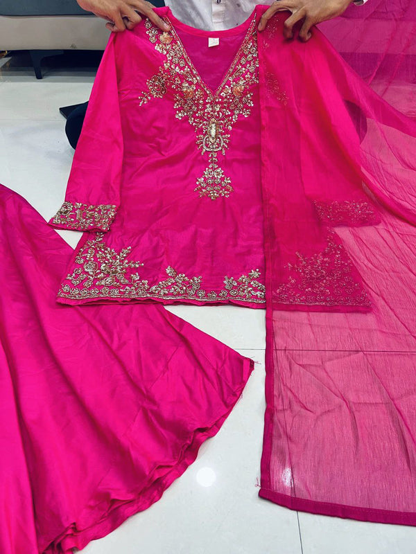 Luxury Mul Chanderi Festive Indo Western