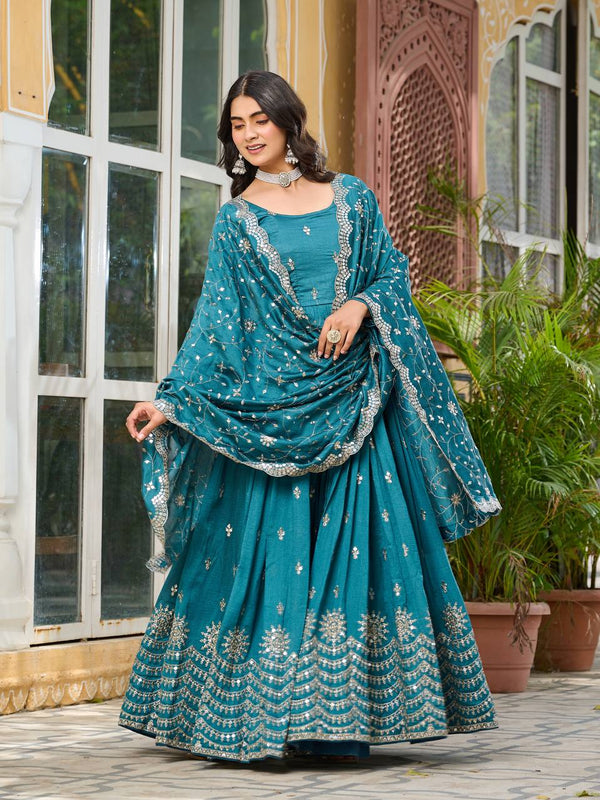 Adorable Vichitra Silk Lehenga