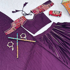 Festive Cotton Lehenga Choli