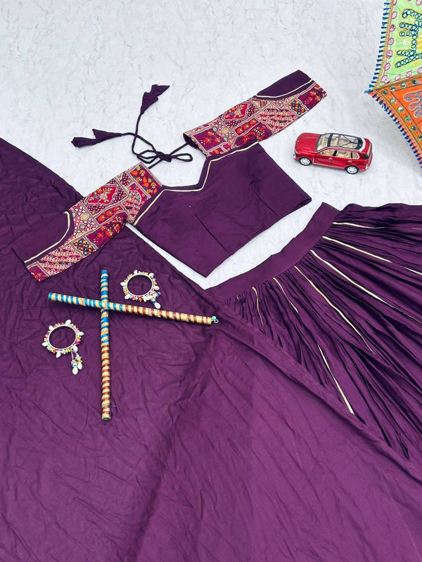 Festive Cotton Lehenga Choli