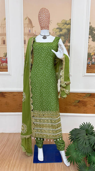 Pearl & Mirror Handwork Dresses