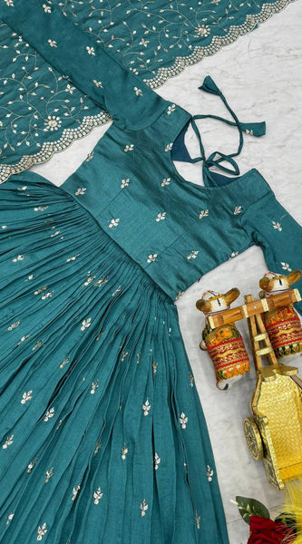 Adorable Vichitra Silk Lehenga